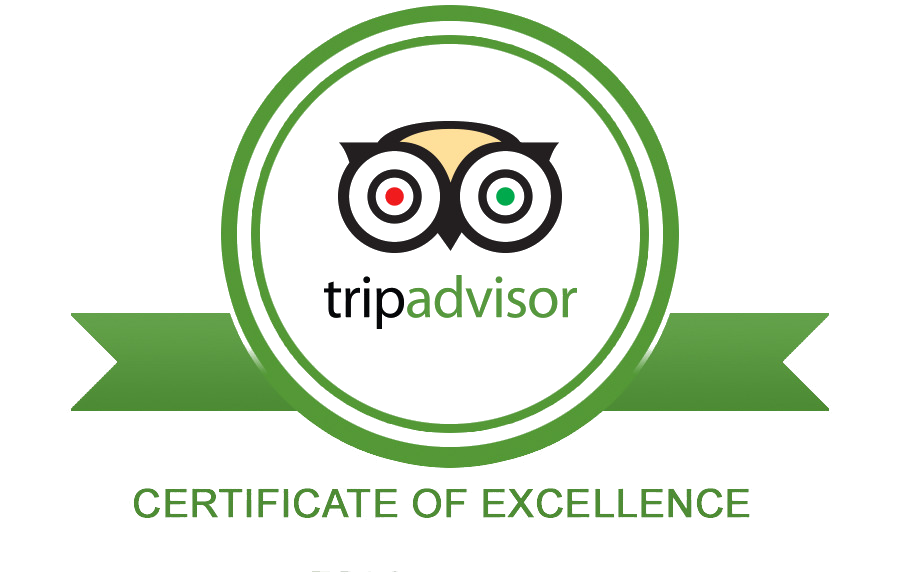 TripAdvisor Certificate of Excellence